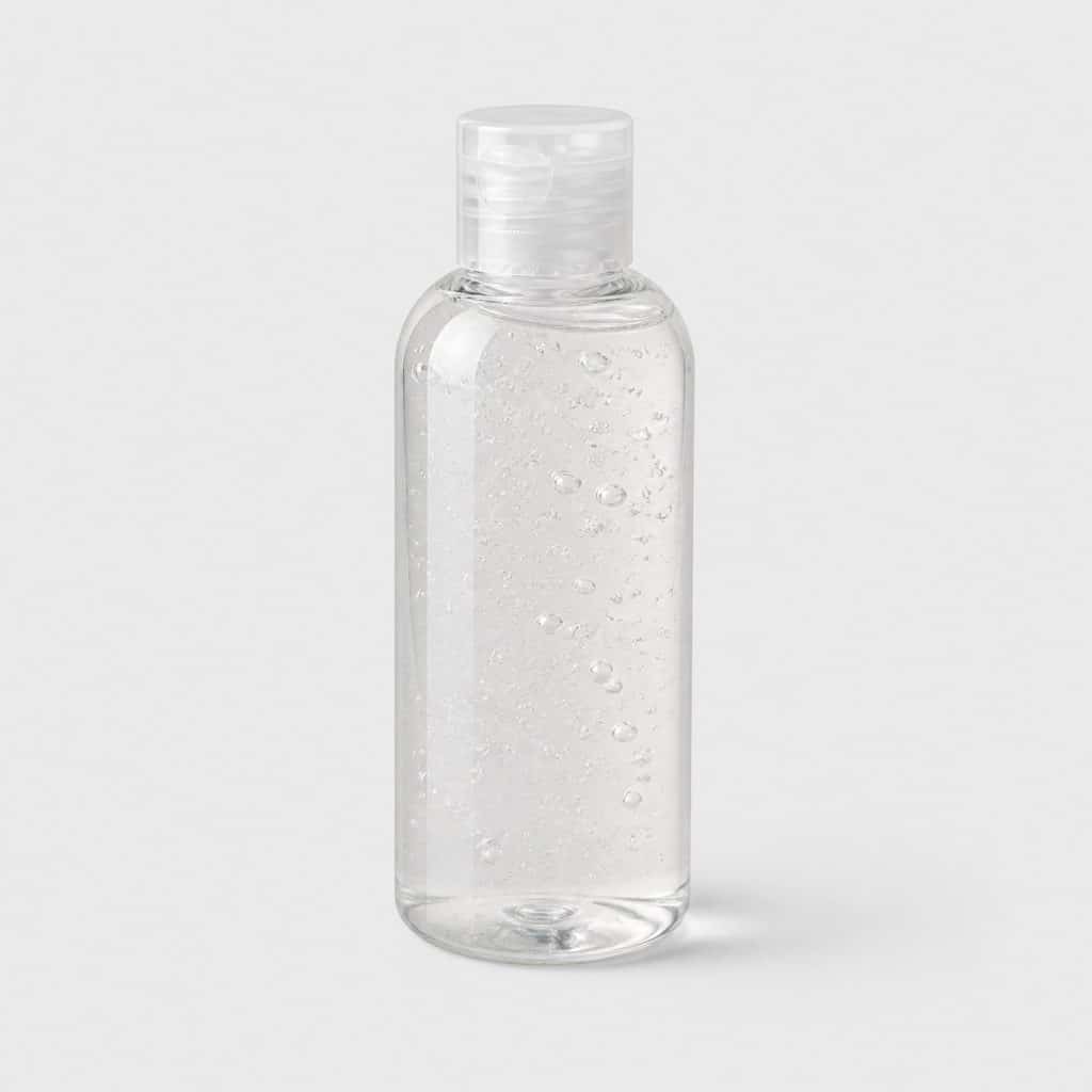 Flacon de gel nettoyant purifiant et matifiant pour peau grasse