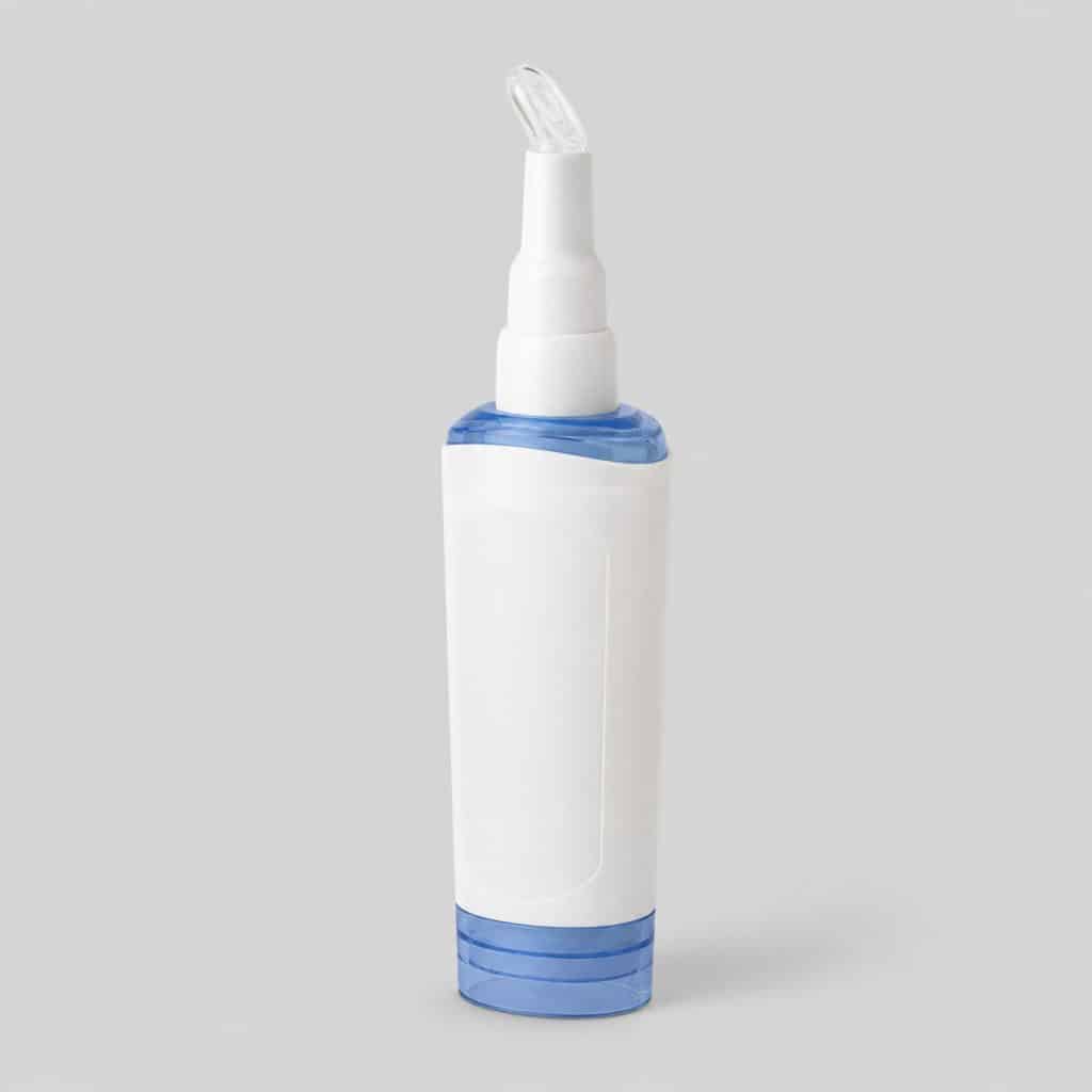 Flacon de gel gingival rafraîchissant avec applicateur intégré