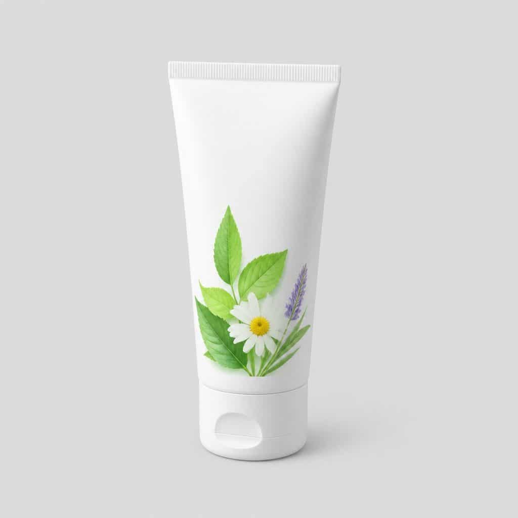 Flacon de gel apaisant aux plantes pour gencives de bébé